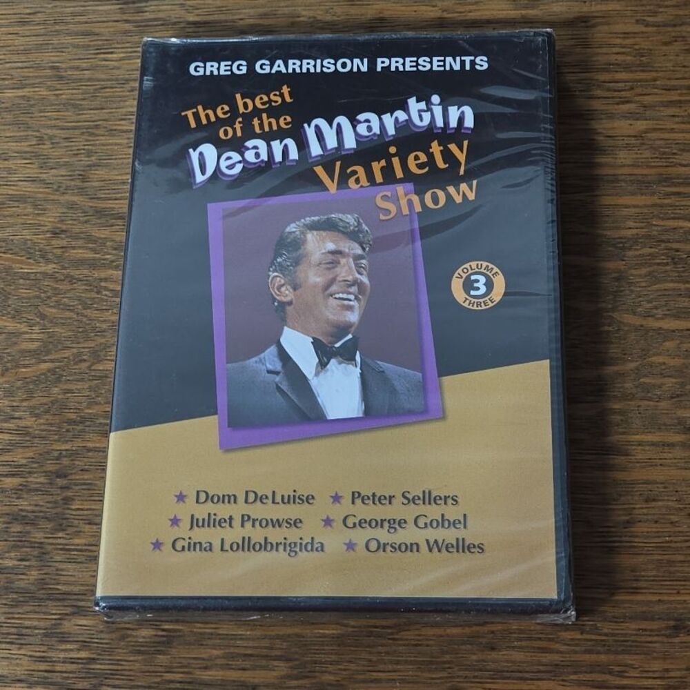 Greg Garrison Presents Dean Martin Variety Show Volume 3‎ DVD NWT Classic Guests